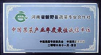 年度最佳诚信单位
